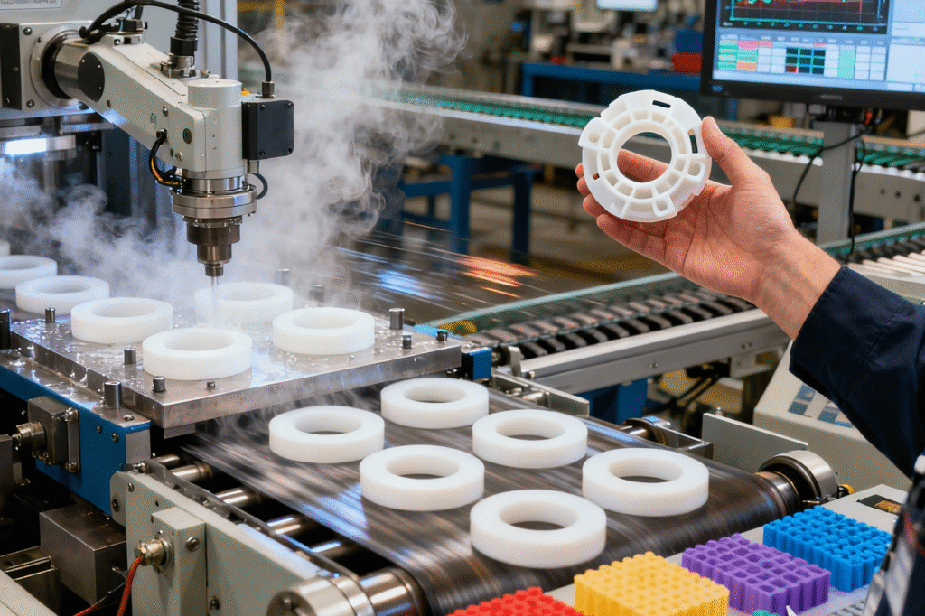 PEEK vs PTFE Molding