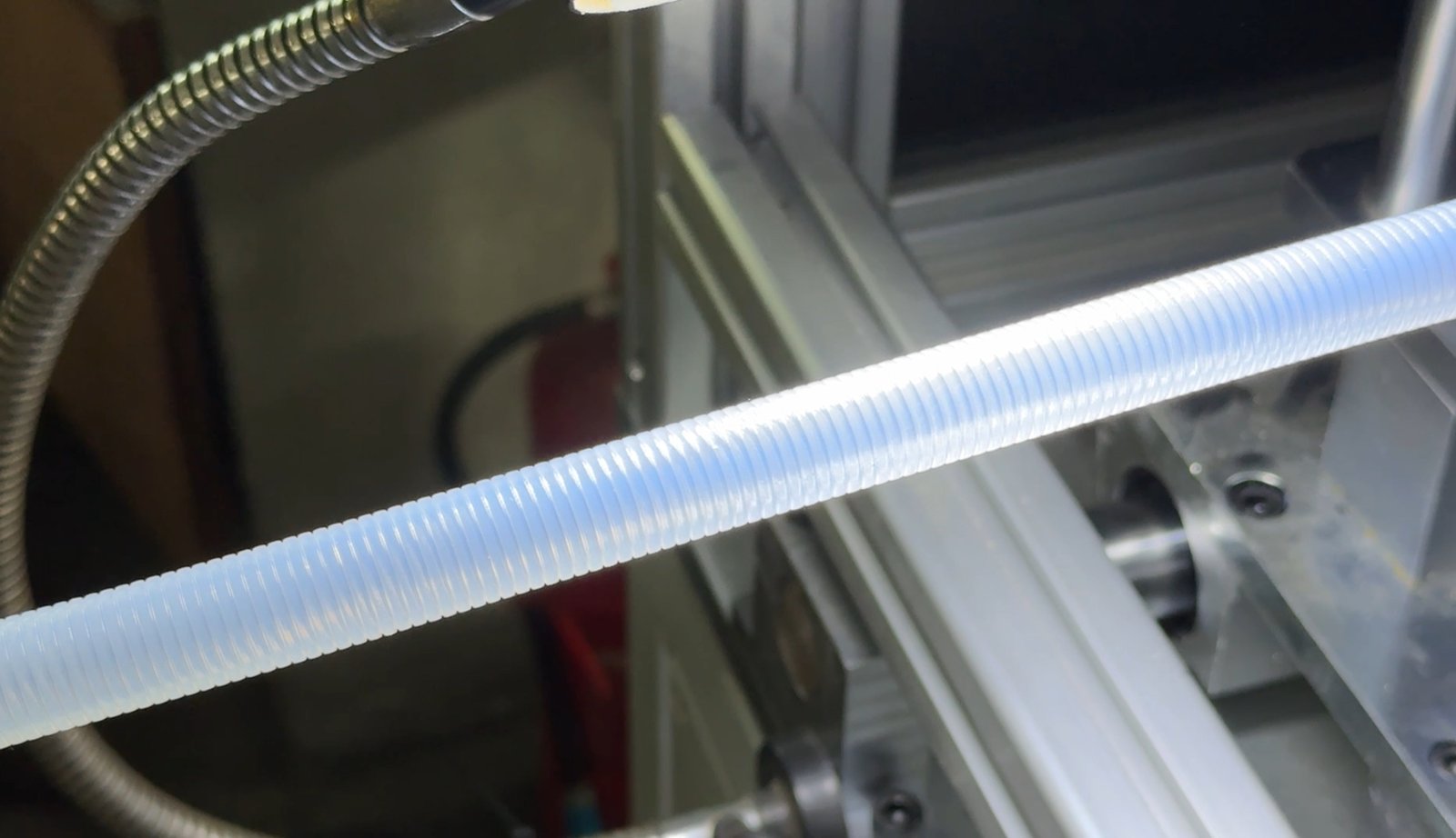 smooth_bore_ptfe_corrugated_pipe_production_site